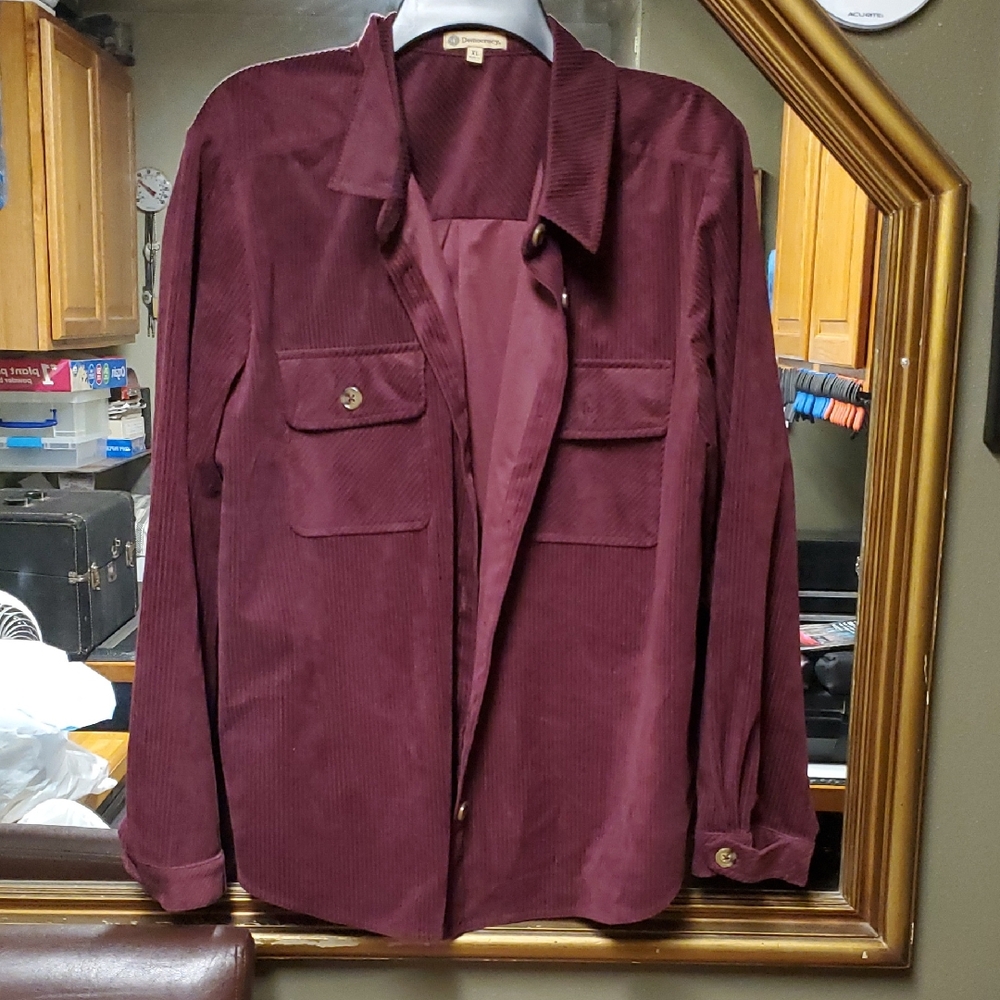 Democracy Button Down - image 1